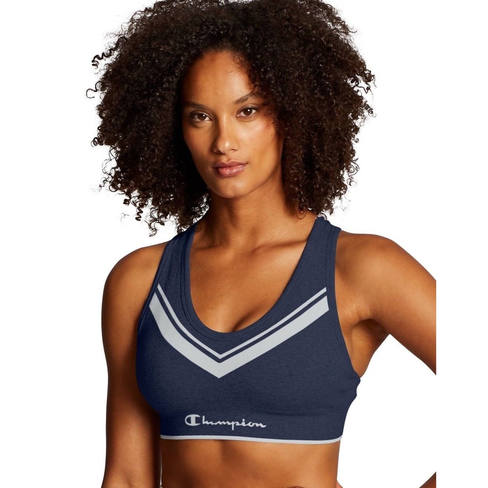 CHAMPION INTIMATES COTTON BLEND SPORTS BRA..!